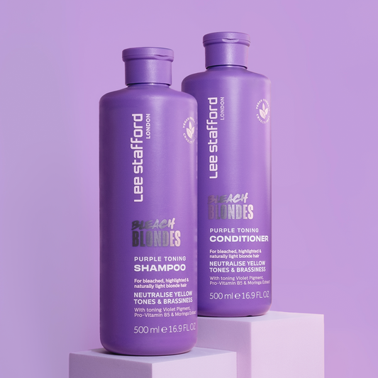 Bleach Blondes Purple Toning Shampoo & Conditioner Duo